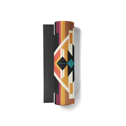 Coyote Falls Yoga Mat – 6 mm Extra Thick, Double-Sided Non-Slip, Eco-Friendly PER with UV-Printed Canyon Design | Yune Yoga