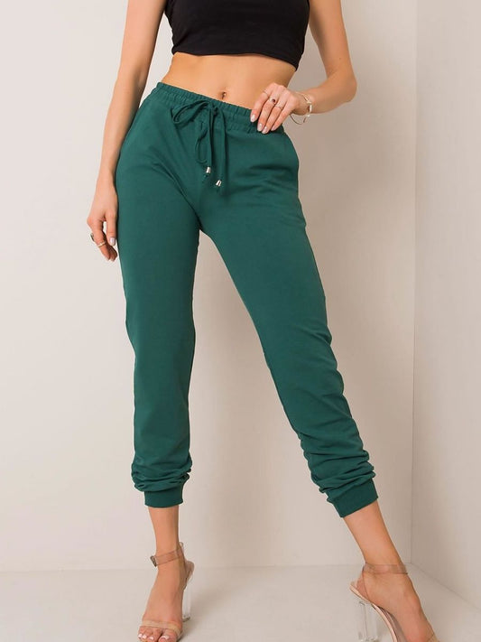 Dames Joggingbroek/Sweatpants Groen - Tracksuit trousers model 161324 BFG (XS en S)