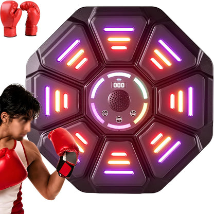 Boxing Target with LED & Gloves-4