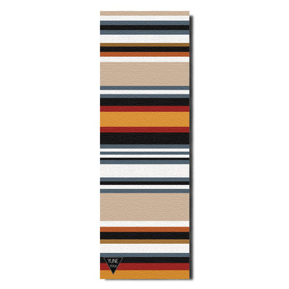 Falcons Rest Yoga Mat – 6 mm Extra Thick, Double-Sided Non-Slip, Eco-Friendly PER with Multi-Color Trail-Inspired Design | Yune Yoga