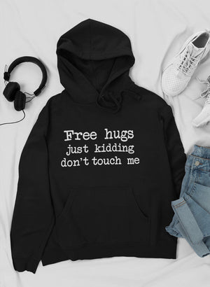 Dames Free Hugs Hoodie - Digitaal Geprint (S t/m XXXL)