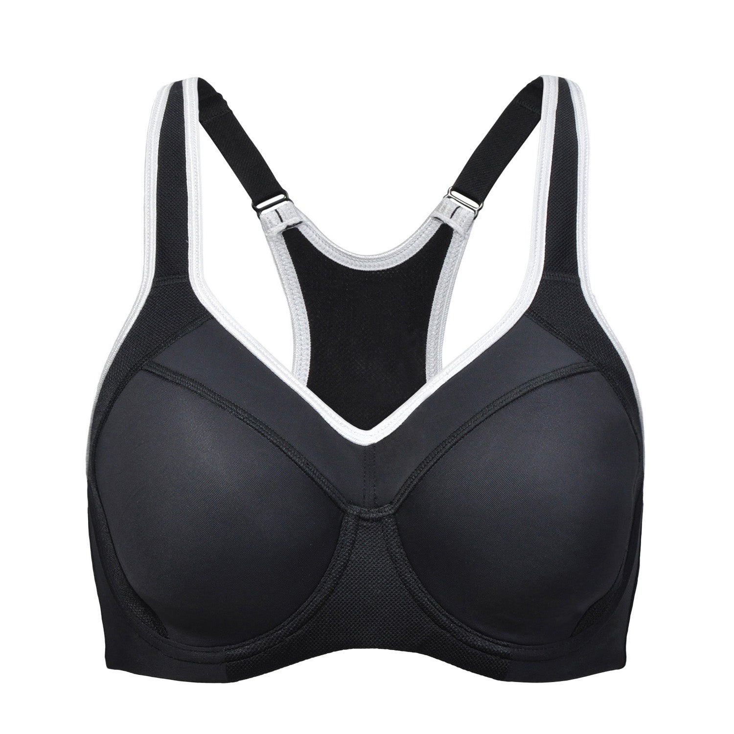 Full Support High Impact Padded Sports Bra-3