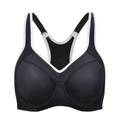 Full Support High Impact Padded Sports Bra-3
