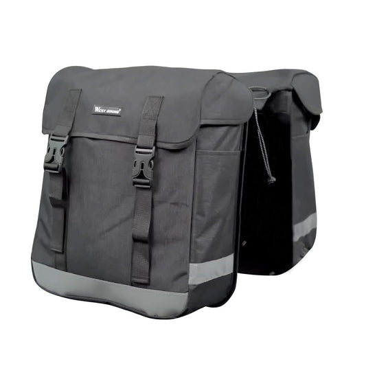 Geanta pentru bicicleta cu doua fete-0