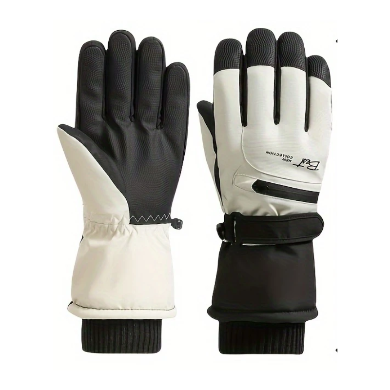 Men's Winter Touchscreen Ski Gloves-0
