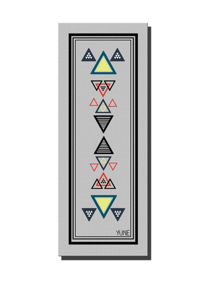 Yoga Mat | 6mm Thick | Gray | Non-Slip | Eco Friendly | Yune Yoga | Janet