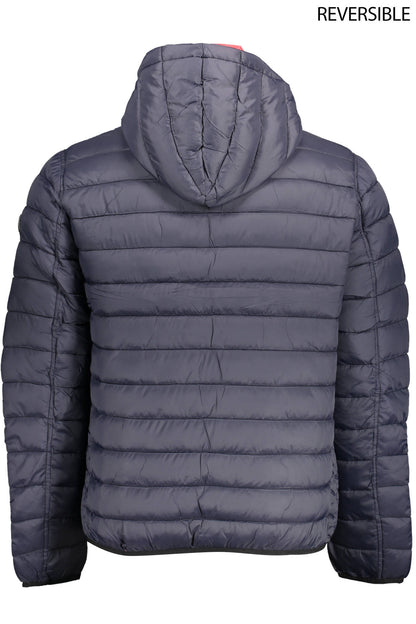 US POLO JACKET MAN BLUE REVERSIBLE