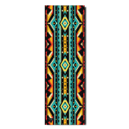 Wolfs Eye Yoga Mat – 6 mm Extra Thick, Double-Sided Non-Slip, Eco-Friendly PER with UV-Printed Design | Yune Yoga